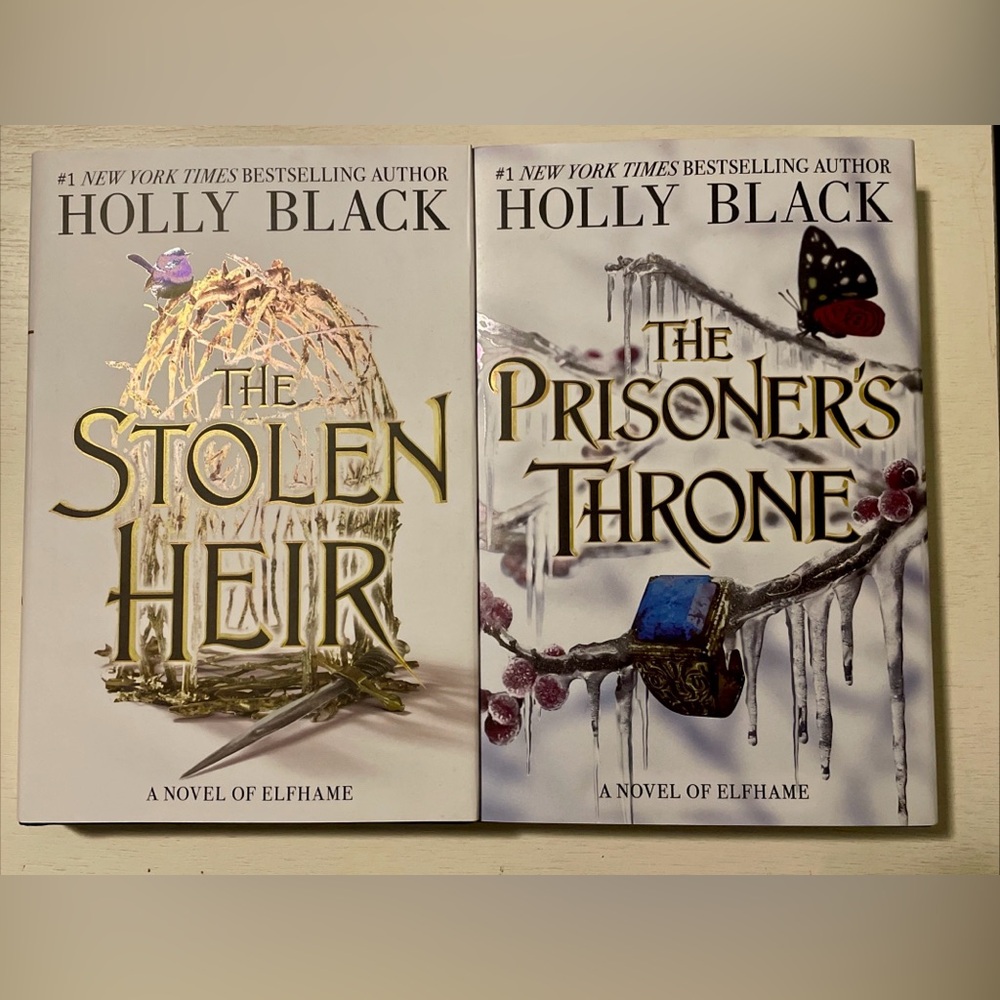 Holly Black The Stolen Heir & The Prisoner's Throne hardcover Set